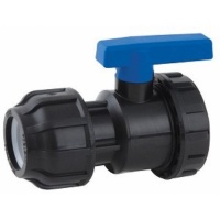 Кран шаровой-муфта с внутренней резьбой