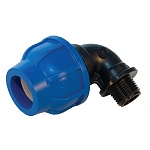 Отвод компрессионный с наружной резьбой