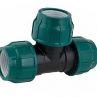 Тройник компрессионный