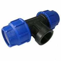 Тройник компрессионный с внутреней  резьбой